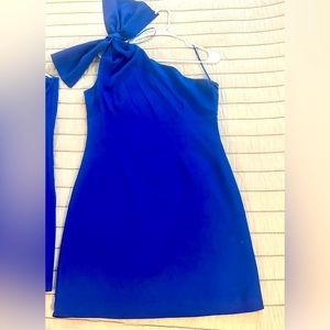 Boutique one shoulder dress - lined